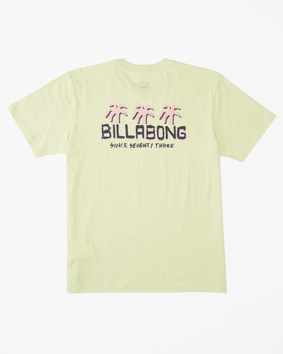 0 Boys' Social Club Short Sleeve T-Shirt Green ABBZT00333 Billabong