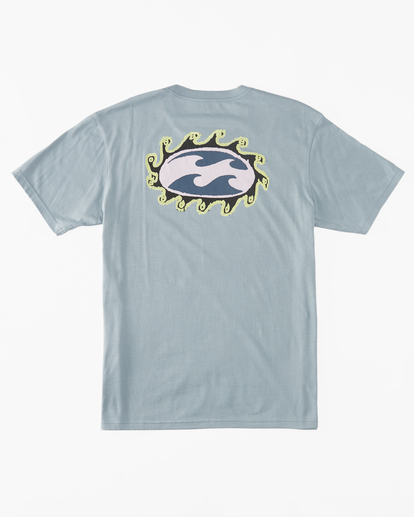 0 Crayon Wave - T-shirt pour Garçon 8-16 ans Bleu ABBZT00388 Billabong