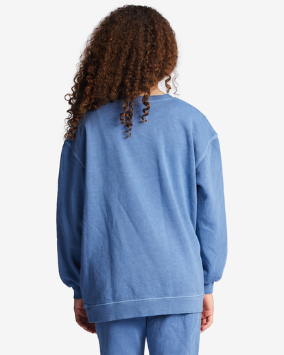 2 Girls' Making Waves Crewneck Sweatshirt Blue ABGFT00144 Billabong