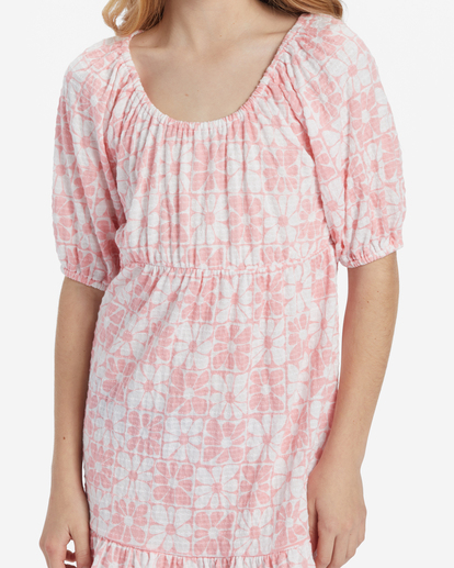 3 Girl's Daisy Love Dress Pink ABGKD00155 Billabong
