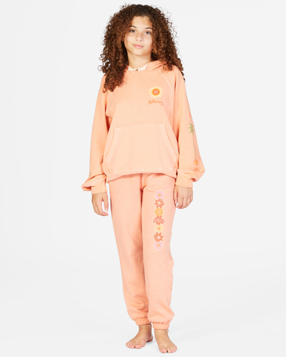 0 Girls' Making Waves High-Waist Sweatpants Pink ABGNP00117 Billabong