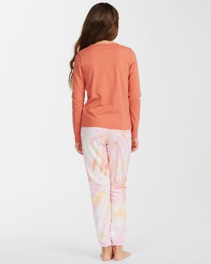 2 Girls' Making Waves High-Waist Sweatpants Multicolor ABGNP00117 Billabong