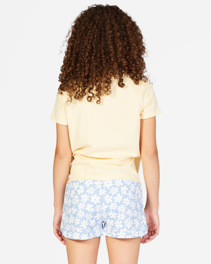 2 Mad For You Elastic Waist Shorts Blue ABGNS00103 Billabong