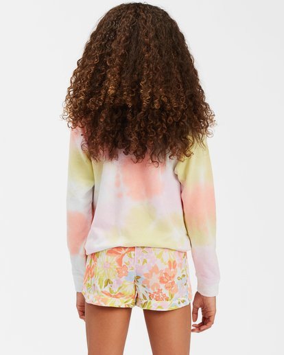 2 Mad For You Elastic Waist Shorts White ABGNS00106 Billabong