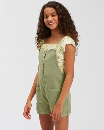 1 Wave Watch Jr Romper Green ABGNS00119 Billabong