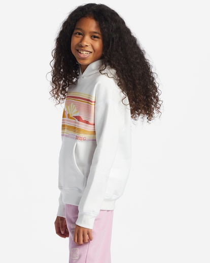 1 Girl's Sunset Skies Sweatshirt White ABGSF00174 Billabong