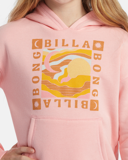 Pink on sale billabong hoodie