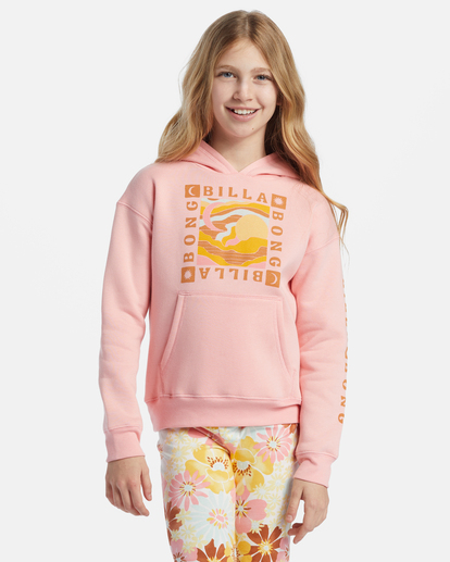 0 Girl's Nature Walk Sweatshirt Pink ABGSF00184 Billabong