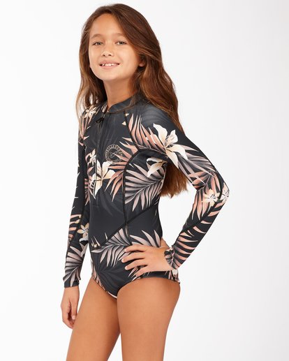 1 Girls' 1/1 Salty Dayz Spring Suit Black ABGW400101 Billabong