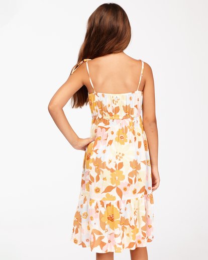 1 Girls' Far Out Midi Dress Grey ABGWD00113 Billabong