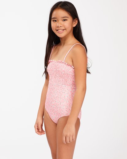 1 Girls' Feelin Ditsy One-Piece Swimsuit  ABGX100116 Billabong