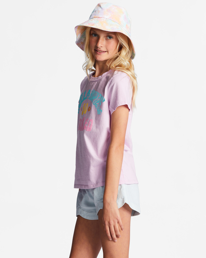 1 Girl's 4-16 So Stoked Oversized T-Shirt Purple ABGZT00356 Billabong