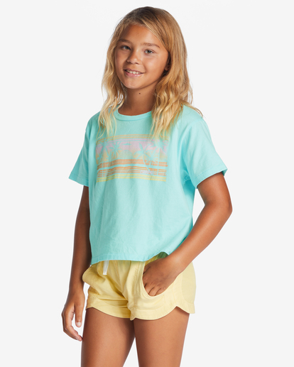 0 Girl's California Sunset T-Shirt  ABGZT00379 Billabong