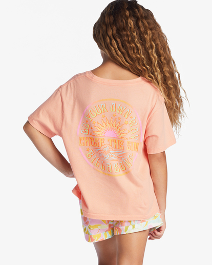 2 Girl's Chase The Sun T-Shirt  ABGZT00380 Billabong