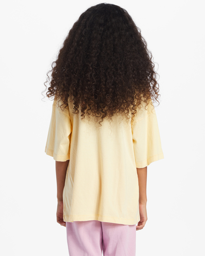 2 Girl's Golden Hour T-Shirt Yellow ABGZT00445 Billabong