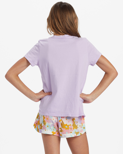 2 Girl's Kissed By The Sun T-Shirt Purple ABGZT00461 Billabong