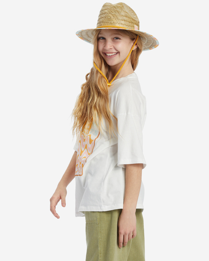 2 Girl's Groovy Nature T-Shirt White ABGZT00469 Billabong
