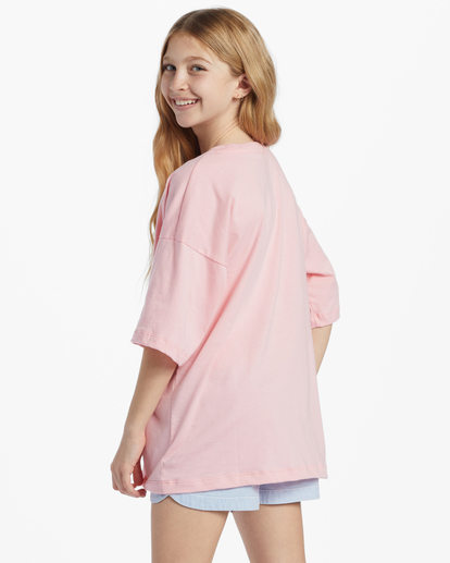 2 Girl's Flower Power T-Shirt Pink ABGZT00471 Billabong