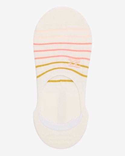 7 3-Pack Safari Nights Tie-Dyed No Show Socks Pink ABJAA00153 Billabong