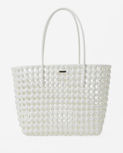 3 Bright Side Carry Tote Bag White ABJBT00118 Billabong