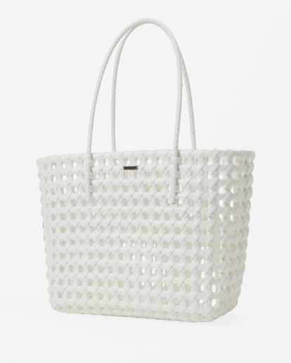 4 Bright Side Carry Tote Bag White ABJBT00118 Billabong