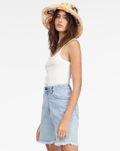 1 Long Time Denim Shorts Blue ABJDS00121 Billabong