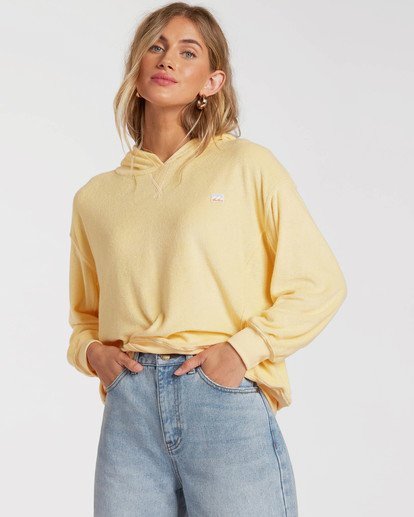 0 Sand Dunes Pullover Sweatshirt Yellow ABJFT00139 Billabong