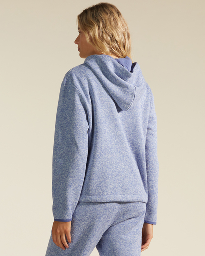 5 A/Div Highway Half-Zip Hoodie Blue ABJFT00295 Billabong