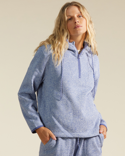 4 A/Div Highway Half-Zip Hoodie Blue ABJFT00295 Billabong