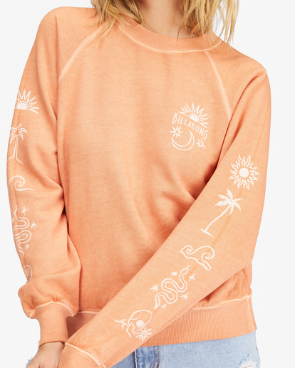 3 Shrunken Crew Pullover Sweatshirt  ABJFT00324 Billabong