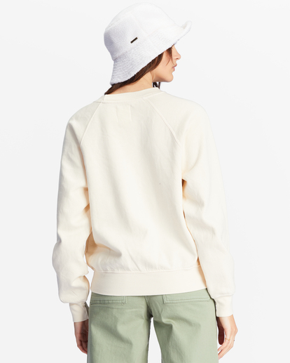 2 Here We Go Graphic Crewneck Sweatshirt White ABJFT00344 Billabong