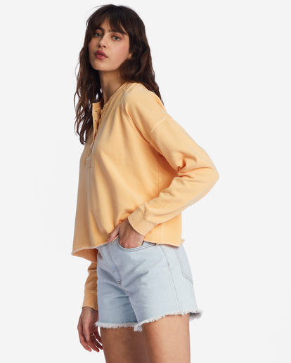 1 Keep Talking Sweatshirt Orange ABJFT00353 Billabong