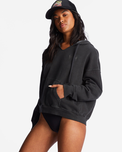 1 Forever Saturday Hoodie Black ABJFT00354 Billabong