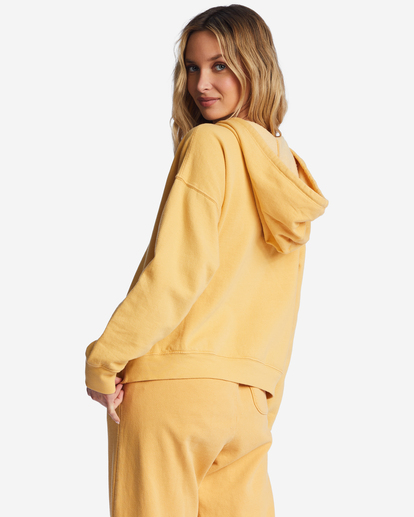 2 Forever Saturday Hoodie Yellow ABJFT00354 Billabong