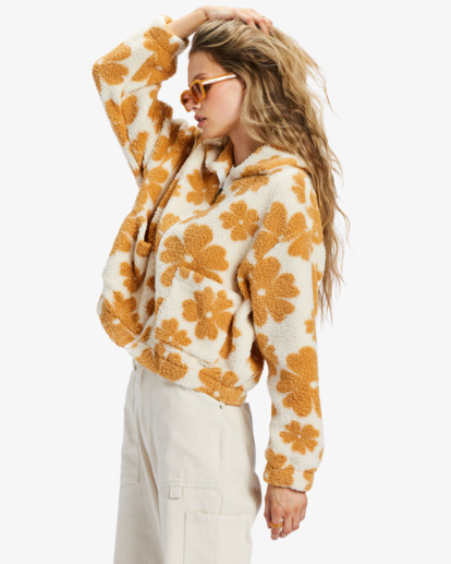 2 Cozy All Day Crew Neck Sweatshirt Beige ABJFT00409 Billabong