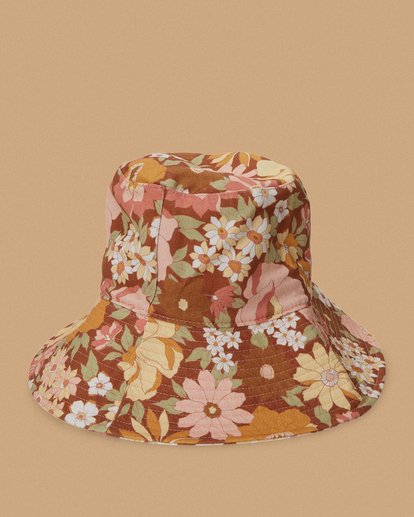 1 Salty Blonde Far Out Bucket Hat Grey ABJHA00111 Billabong