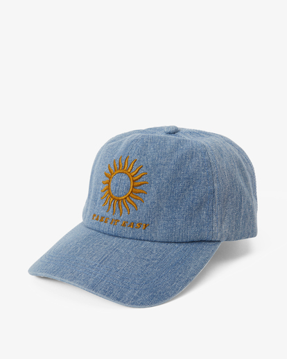3 Dad Cap Strapback Hat Blue ABJHA00196 Billabong