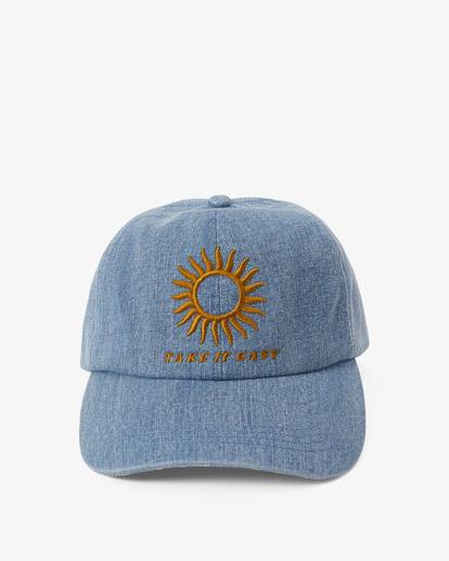 4 Dad Cap Strapback Hat Blue ABJHA00196 Billabong