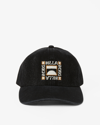 3 Dad Cap Strapback Hat Black ABJHA00196 Billabong