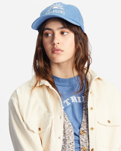 2 Dad Cap Strapback Hat Blue ABJHA00196 Billabong