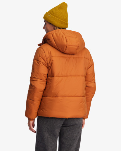 3 A/Div Transport Puffer 3 Hooded Zip-Up Jacket Multicolor ABJJK00167 Billabong