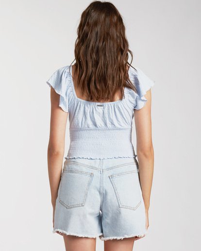 2 Secret Spot Knit Top White ABJKT00196 Billabong