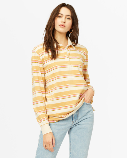 Double Up Long Sleeve Rugby Top | Billabong