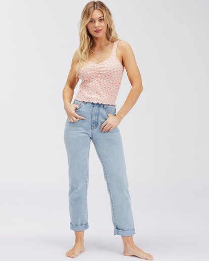 1 Searching For Sun Knit Tank Top Green ABJKT00320 Billabong