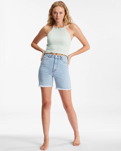 1 Feels Like Summer Tank Top Green ABJKT00374 Billabong