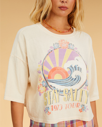 4 Salty Blonde Still Salty Boxy T-Shirt  ABJKT00408 Billabong