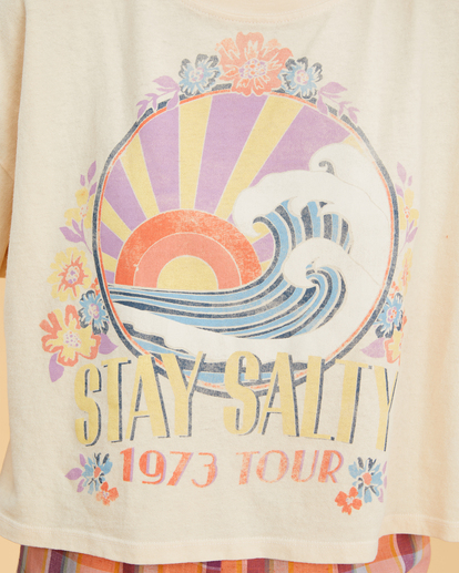 5 Salty Blonde Still Salty Boxy T-Shirt  ABJKT00408 Billabong