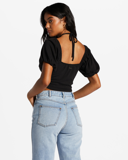 2 Love Again Halter Top Black ABJKT00487 Billabong
