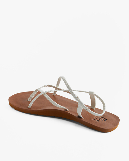 2 Crossing By Braided Sandals White ABJL100047 Billabong