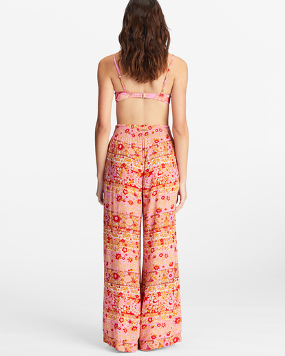 5 Split Spirit Floral Pants Pink ABJNP00118 Billabong